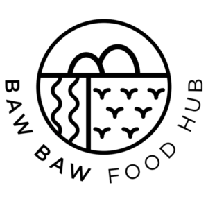 Baw Baw Food hub logo